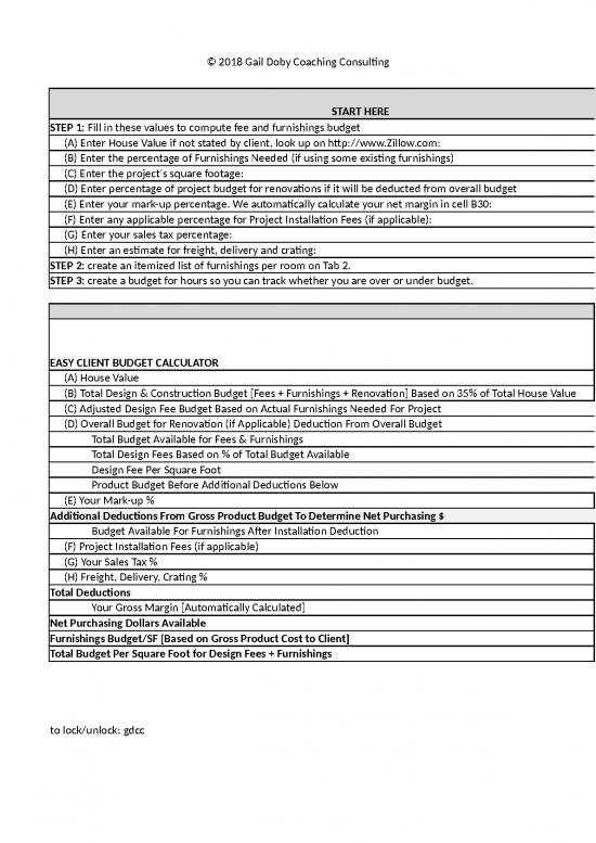 picture Budget Spreadsheet 40261 | Easy Client Budget Calculator 100818