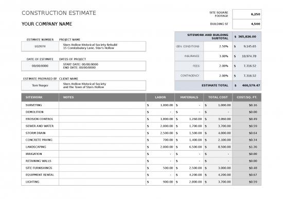 picture1_Excel Construction Company 40320 | Ic Commercial Construction Estimate 10964
