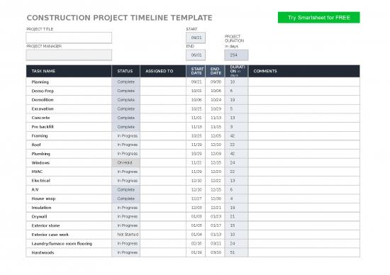 picture1_Free Excel Construction Templates 40325 | Ic Construction Project Timeline 9050