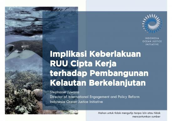 picture Cipta Kerja Pdf 39107 | Implikasi Keberlakuan Ruu Cipta Kerja