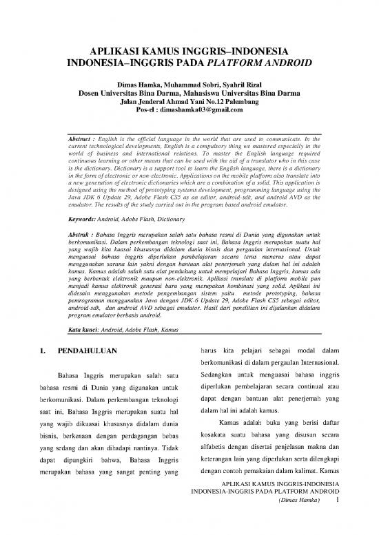 picture1_Electronic Spread Sheet 39559 | Jurnal Aplikasi Kamus Inggris–indonesia Indonesia–inggris Pada Platform Android