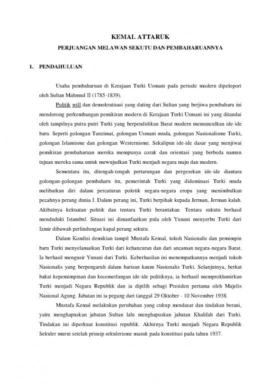 picture_Kemal Attaruk (perjuangan Melawan Sekutu Dan Perjuangannya)