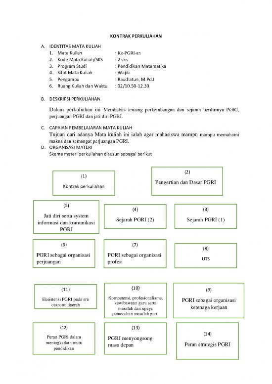 picture1_Sejarah Pgri Pdf 38899 | Kontrak Ke Pgri An 2018
