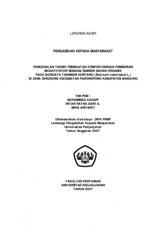 Pertanian Pdf 39179 | Lap Akhir Pkm Solanum