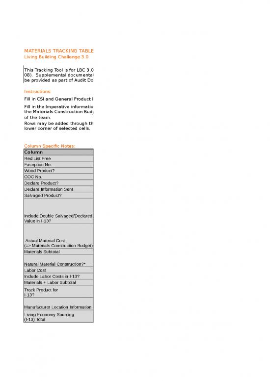 picture1_Construction Template Excel 40158 | Lbc X Materials Tracking Table