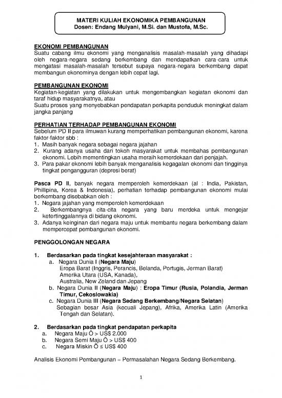 picture Ekonomi Pdf 38874 | Materi Ekonomika Pembangunan