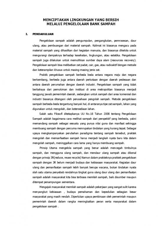 picture Bank Sampah Pdf 38970 | Menciptakan Lingkungan Bersih picture Bank Sampah Pdf 38970 | Menciptakan Lingkungan Bersih