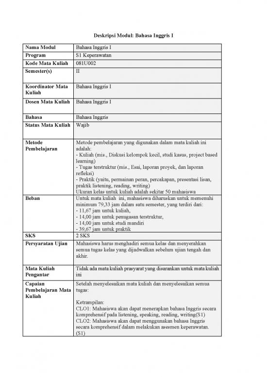 picture Pembelajaran Pdf 39874 | Modul Asiin Bahasa Indonesia Bahasa Inggris I
