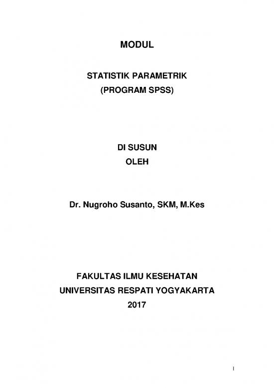 picture1_Statistik Pdf 39991 | Modul Statistik Parametrik Dan Aplikasi Dengan Sofware