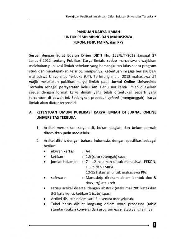 picture Contoh Artikel Ilmiah Pdf 39907 | Panduan Karya Ilmiah Fekon Fisip Fmipa Pps 21 12 2012