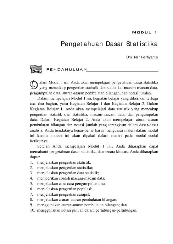 picture1_Buku Statistika Pdf 40040 | Pema4210 M1