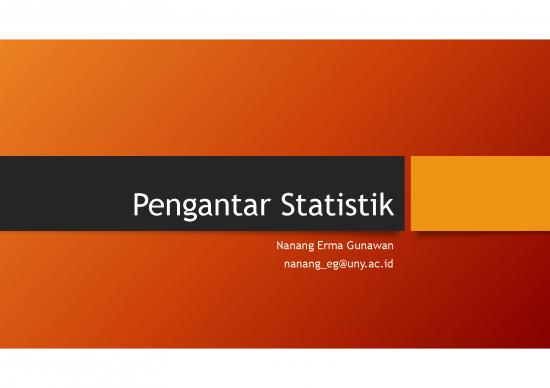 19 File Pengantar Statistika Pdf | Download Kumpulan Referensi