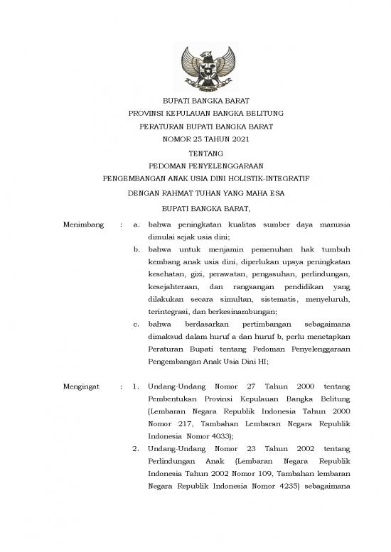 picture_Gizi Pdf 39074 | Perbup Nomor 25 Tahun 2021 Ttg Pedoman Penyelenggaraan Anak Usia Dini Holistik Integratif