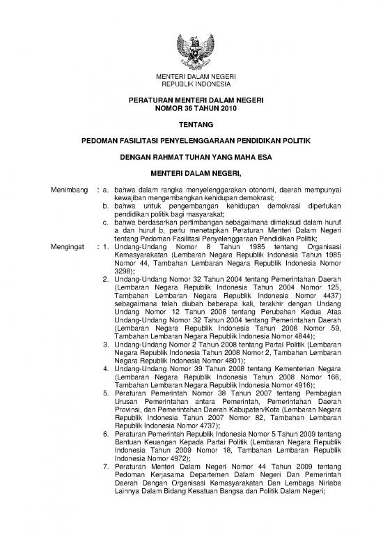 picture Pendidikan Politik Pdf 38538 | Permen N36 2010