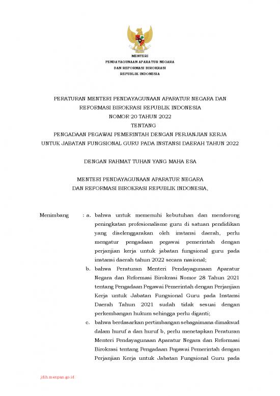 picture_Hukum Pdf 39090 | Permen Panrb N 20 Tahun 2022