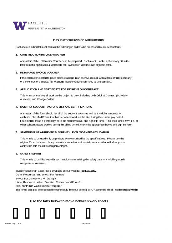 picture Excel Construction Company 40136 | Public Works Invoice Template