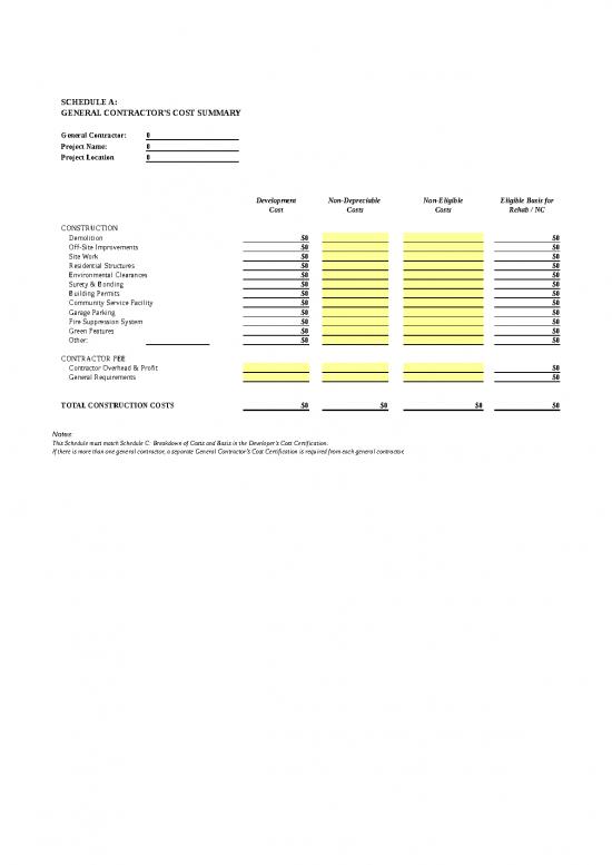 picture Construction Template Excel 40163 | Tc Gc Audit Schedules
