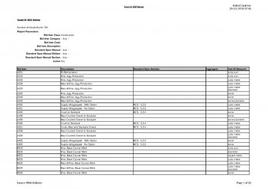 picture_Report Excel Template 40213 | Trans Bid Item List