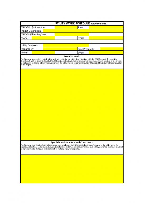 picture1_Excel Construction Company 40179 | Utility Work Schedule