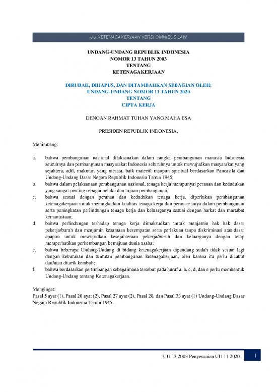 picture Cipta Kerja Pdf 38959 | Uu 13 2003 Penyesuaian Uu 11 2020