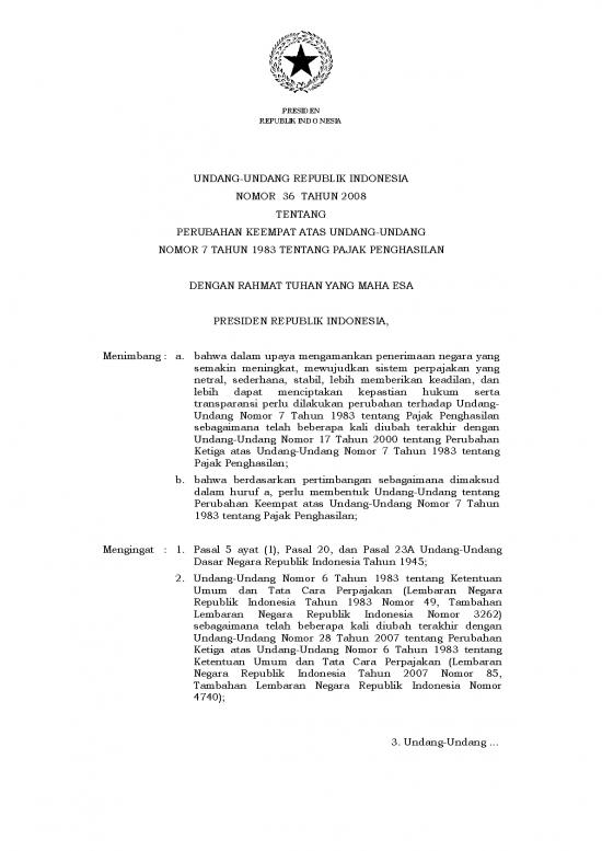 picture Hukum Pdf 39083 | Uu N 36 Thn 2008