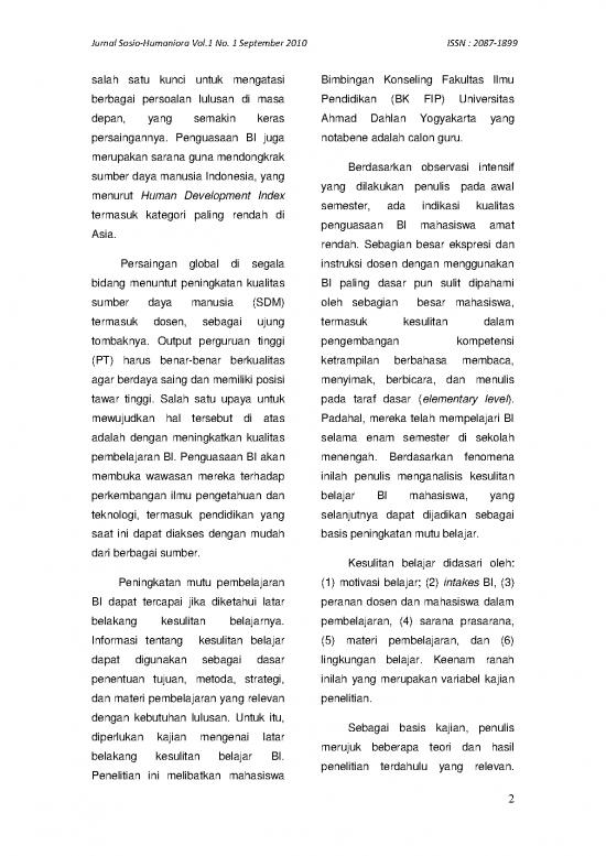 Bahasa Inggris Pdf 39677 | Analisis Kesulitan Belajar Bahasa Inggris ...