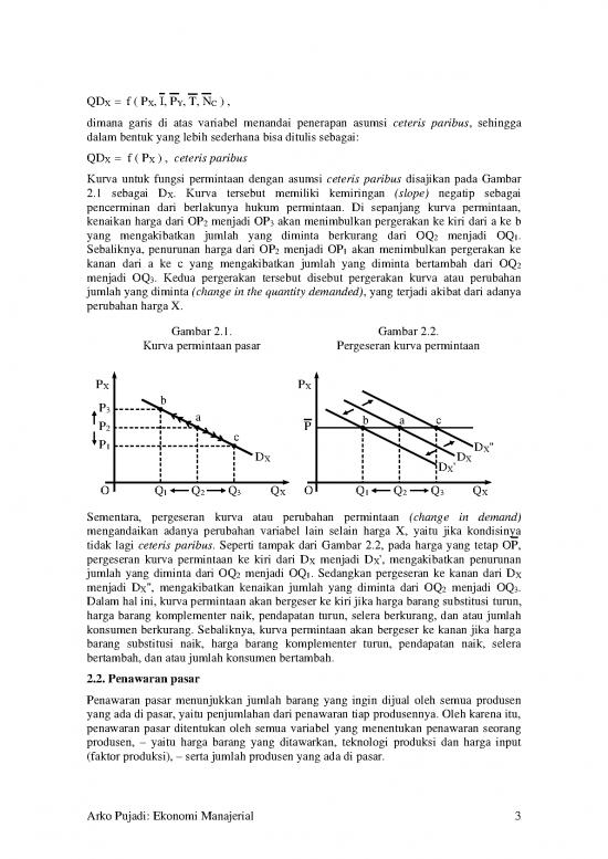 Ekonomi Pdf 38749 | Ekonomi Manajerial Modul 1 Permintaan, Penawaran ...