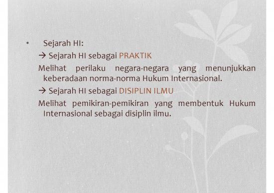 Hukum Pdf 39342 | Materi 3 Sejarah Hukum Internasional