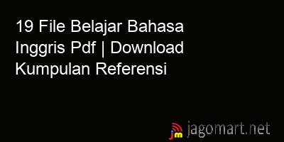 picture 19 File Belajar Bahasa Inggris Pdf | Download Kumpulan Referensi