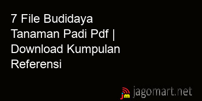 picture1 7 File Budidaya Tanaman Padi Pdf | Download Kumpulan Referensi picture 7 File Budidaya Tanaman Padi Pdf | Download Kumpulan Referensi