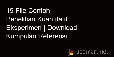 picture 19 File Contoh Penelitian Kuantitatif Eksperimen | Download Kumpulan Referensi