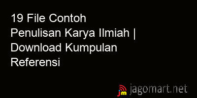 picture 19 File Contoh Penulisan Karya Ilmiah | Download Kumpulan Referensi