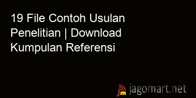 picture 19 File Contoh Usulan Penelitian | Download Kumpulan Referensi