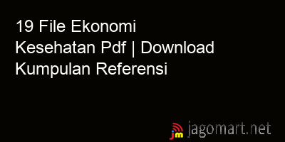 picture 19 File Ekonomi Kesehatan Pdf | Download Kumpulan Referensi