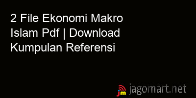 picture 2 File Ekonomi Makro Islam Pdf | Download Kumpulan Referensi