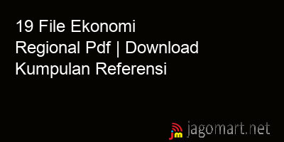 picture 19 File Ekonomi Regional Pdf | Download Kumpulan Referensi