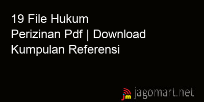 picture 19 File Hukum Perizinan Pdf | Download Kumpulan Referensi