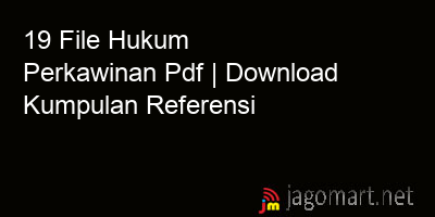 picture 19 File Hukum Perkawinan Pdf | Download Kumpulan Referensi