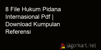 picture 8 File Hukum Pidana Internasional Pdf | Download Kumpulan Referensi