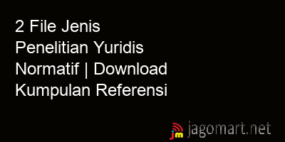 picture 2 File Jenis Penelitian Yuridis Normatif | Download Kumpulan Referensi