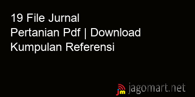 picture 19 File Jurnal Pertanian Pdf | Download Kumpulan Referensi