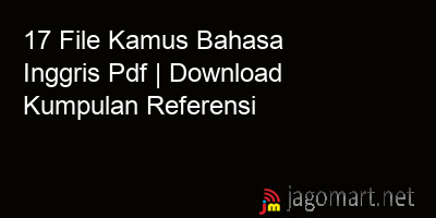 picture 17 File Kamus Bahasa Inggris Pdf | Download Kumpulan Referensi