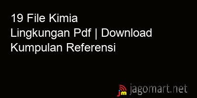picture 19 File Kimia Lingkungan Pdf | Download Kumpulan Referensi