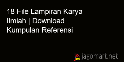 picture 18 File Lampiran Karya Ilmiah | Download Kumpulan Referensi