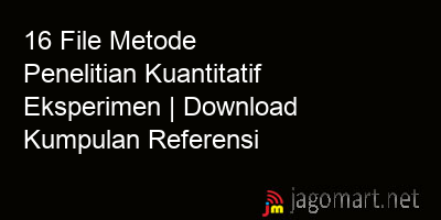 picture 16 File Metode Penelitian Kuantitatif Eksperimen | Download Kumpulan Referensi