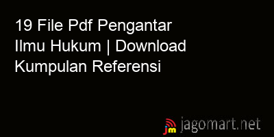 picture 19 File Pdf Pengantar Ilmu Hukum | Download Kumpulan Referensi