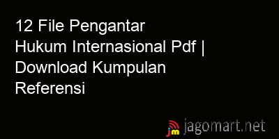 picture 12 File Pengantar Hukum Internasional Pdf | Download Kumpulan Referensi