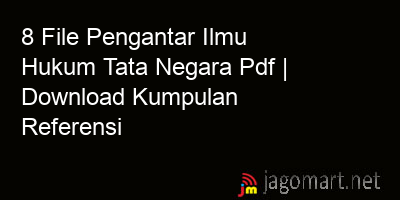 picture 8 File Pengantar Ilmu Hukum Tata Negara Pdf | Download Kumpulan Referensi