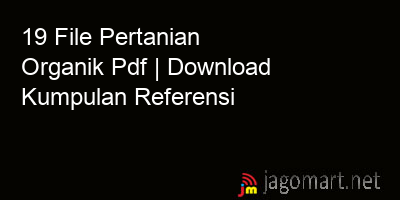 picture 19 File Pertanian Organik Pdf | Download Kumpulan Referensi