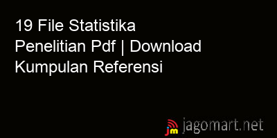 picture 19 File Statistika Penelitian Pdf | Download Kumpulan Referensi
